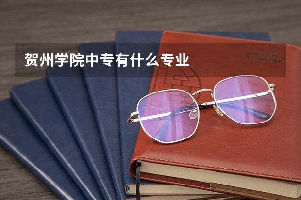 贺州学院中专有什么专业