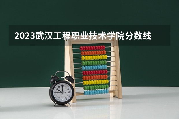 2023武汉工程职业技术学院分数线最低是多少