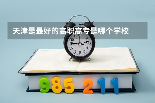 天津是最好的高职高专是哪个学校