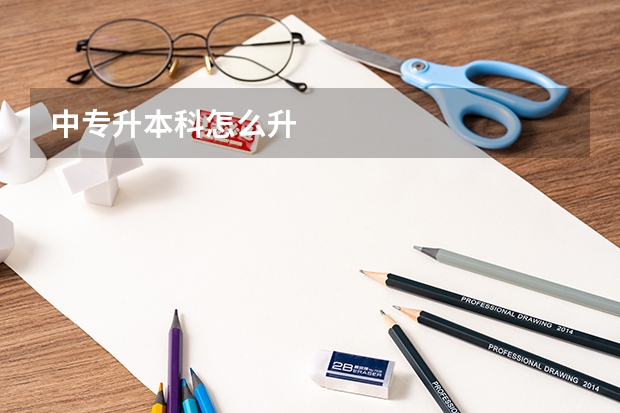 中专升本科怎么升